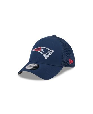 New Era - Men's Navy New England Patriots Outline 39THIRTY Flex Hat