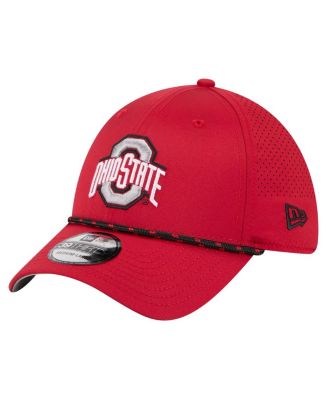 New Era Men's Scarlet Ohio State Buckeyes Rope 39THIRTY Flex Hat - Macy's