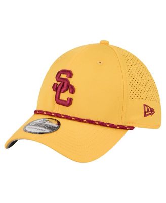 New Era - Men's Gold USC Trojans Rope 39THIRTY Flex Hat