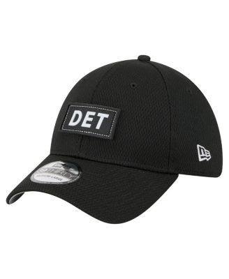 New Era - Men's Black Detroit Lions Scoreboard 39THIRTY Flex Hat