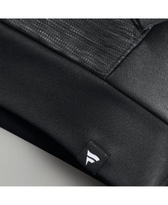 Men's Black New York Liberty Back Door Cut Play Defender Full-Zip Hoodie