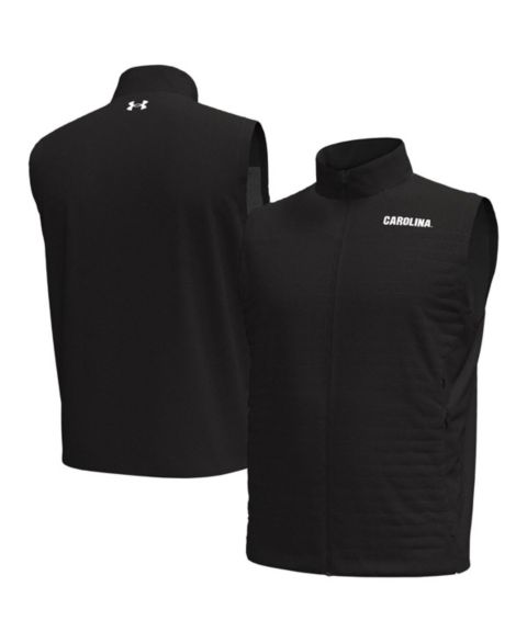 Мужской жилет Under Armour Black South Carolina Gamecocks Drive Pro Storm Full-Zip Vest