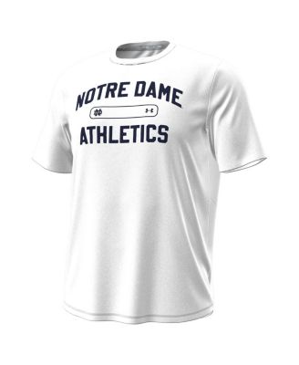 Men's White Notre Dame Fighting Irish Sideline Knockout T-Shirt