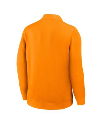 Men's Tennessee Orange Tennessee Volunteers 2025 Coaches Premium Dri-FIT Half-Zip Pullover Hoodie