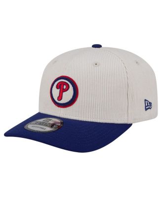Men's Cream/Dark Blue Philadelphia Phillies Loyal 9SEVENTY Adjustable Hat
