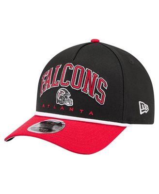 New Era - Men's Black Atlanta Falcons Arch 9FORTY A-Frame Adjustable Hat