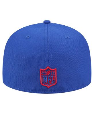 Men's Royal/Red Buffalo Bills Break 59FIFTY Fitted Hat