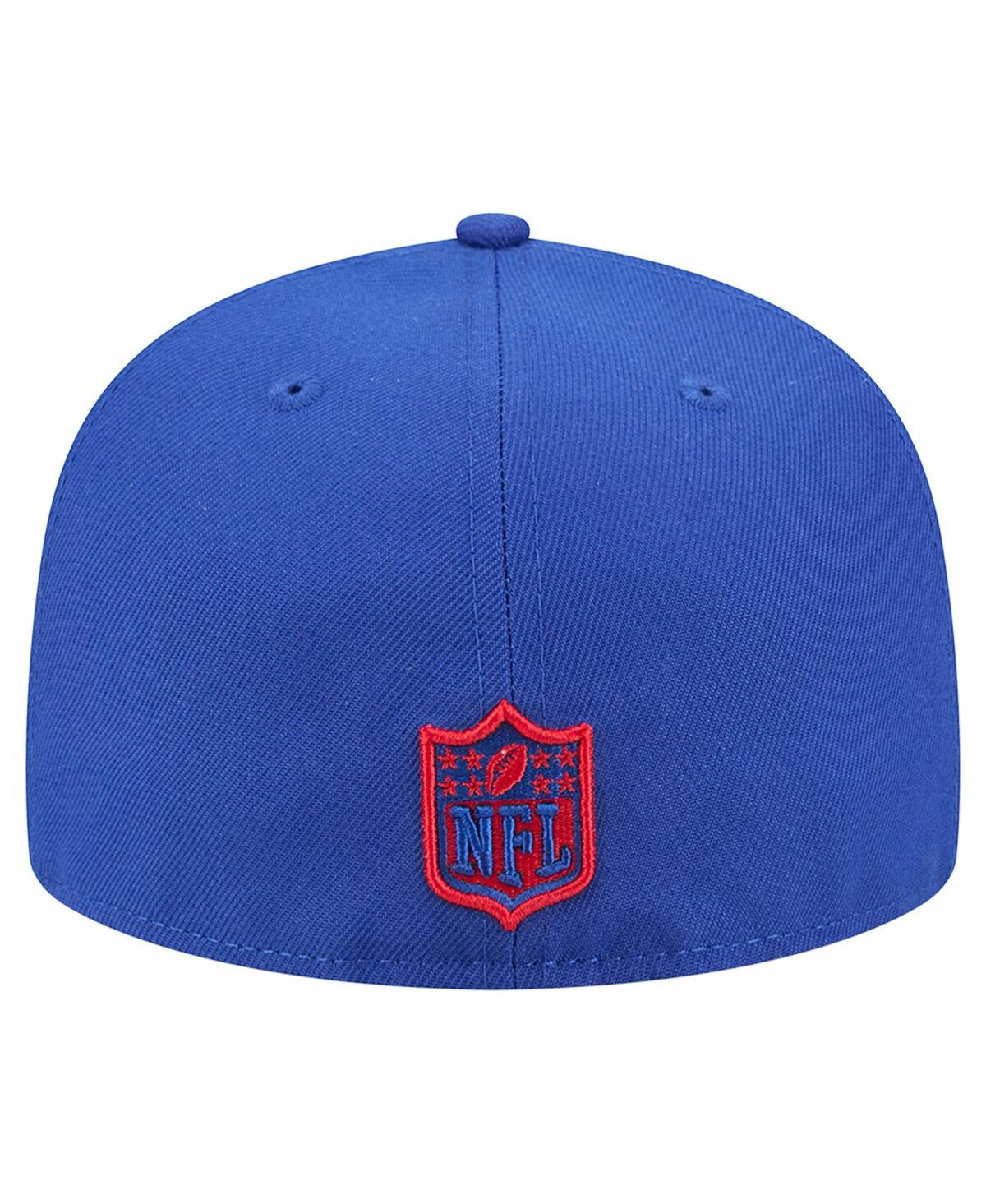 New Era Men's Royal/red Buffalo Bills Break 59fifty Fitted Hat In Red