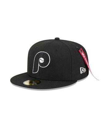 Men's Black Philadelphia Phillies 59FIFTY Fitted Hat
