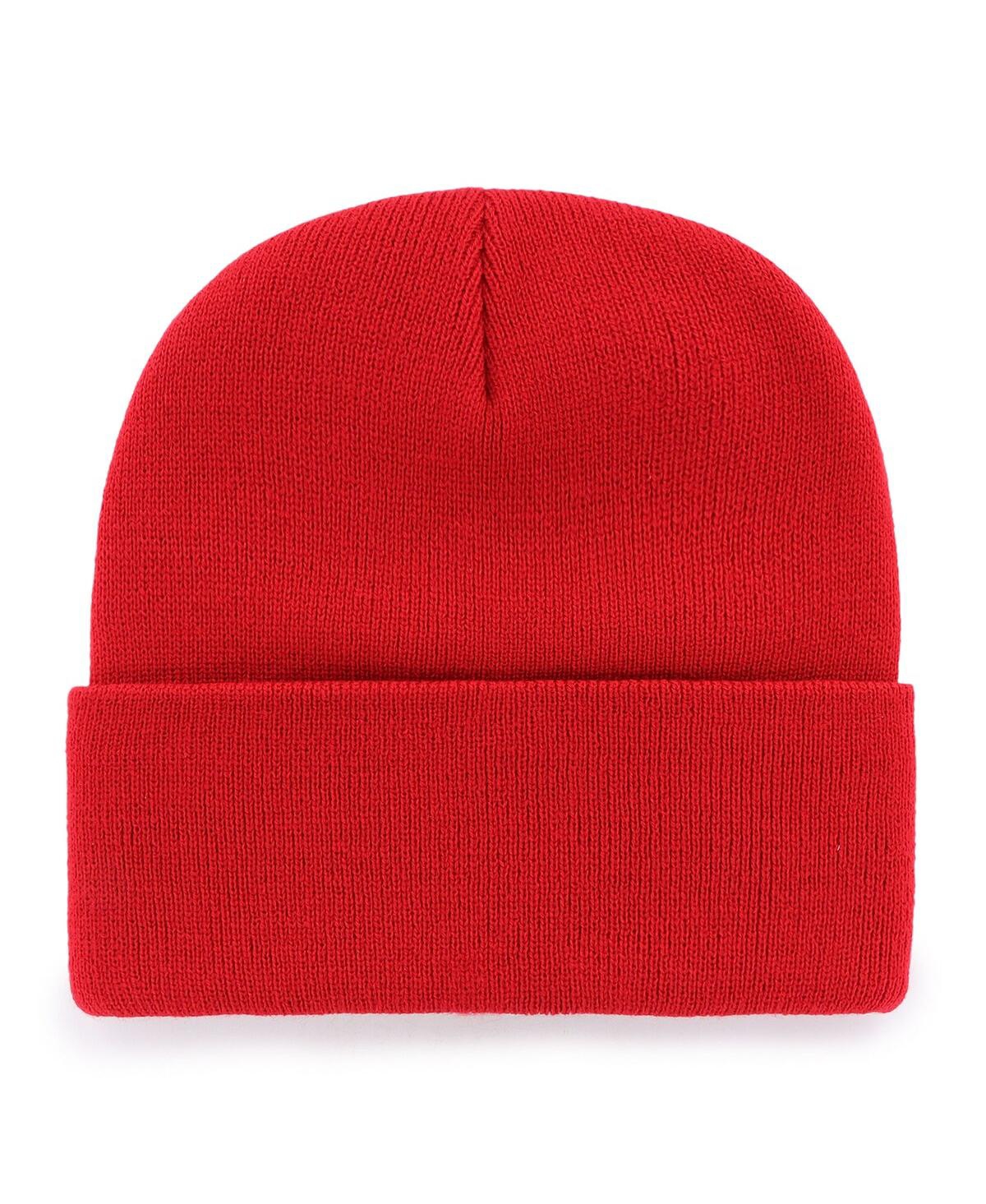 47 Brand Men's Red Arsenal Haymaker Cuffed Knit Hat In Red