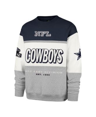 Men's Navy/Gray Dallas Cowboys Breeze Maximalist Sweatshirt