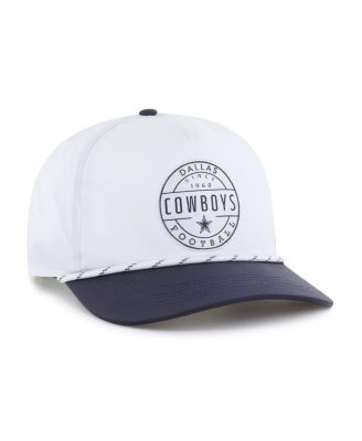 Men's White/Navy Dallas Cowboys Suburbia Hitch Two-Tone Adjustable Hat