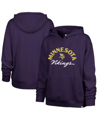 '47 Brand - Women's&nbsp;Purple Minnesota Vikings Whirlwind Naomi Pullover Hoodie