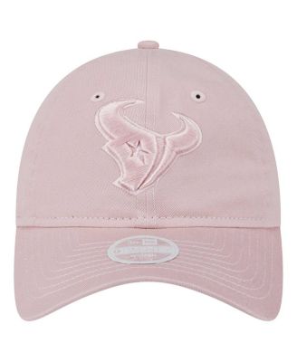 Women's Light Pink Houston Texans Main 9TWENTY Adjustable Hat Main 9TWENTY Adjustable Hat
