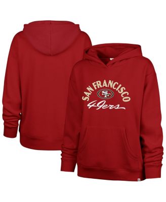 '47 Brand - Women's&nbsp;Scarlet San Francisco 49ers Plus Size Whirlwind Naomi Hoodie