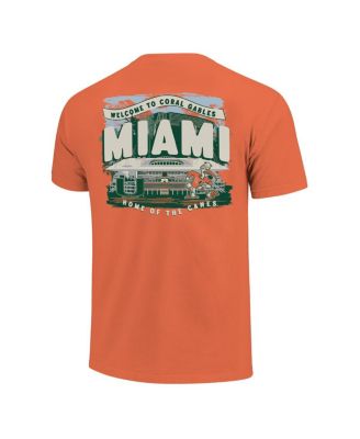 Men's Orange Miami Hurricanes Hyper Local T-Shirt