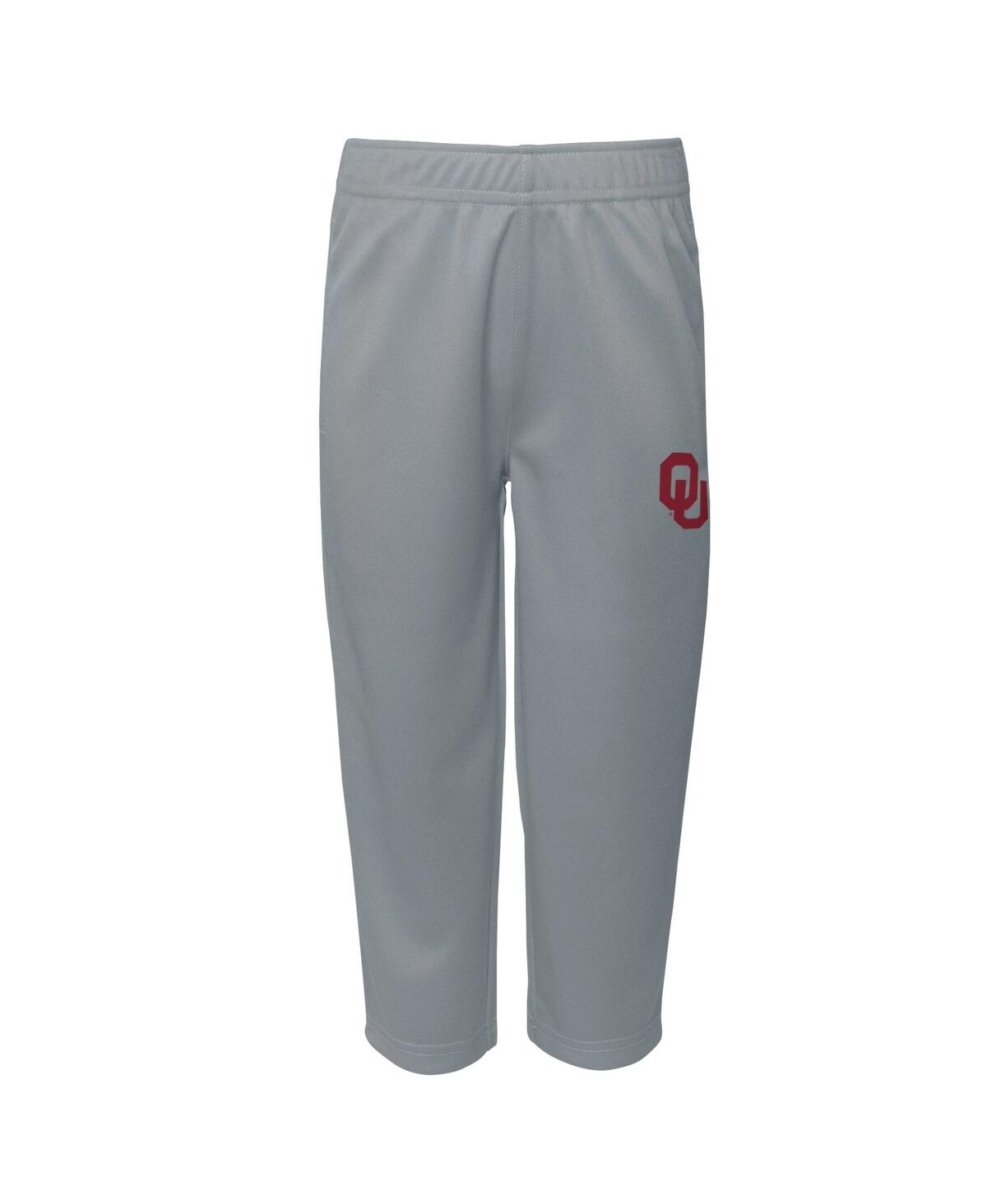Outerstuff Preschool 2-piece Crimson Oklahoma Sooners Two-piece Red Zone Jersey And Pants Set In Red
