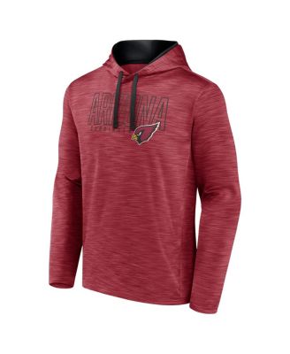 Men's Heather Cardinal Arizona Cardinals Hook and Ladder Pullover Hoodie