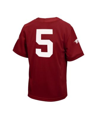Preschool 5 Cardinal Arkansas Razorbacks Untouchable Replica Game Jersey