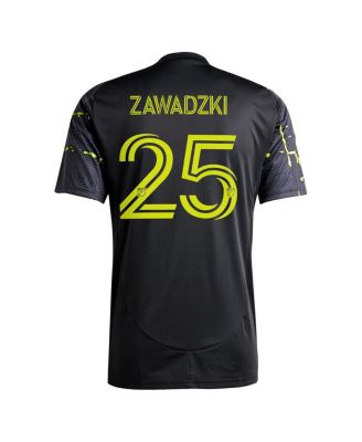 Men's Sean Zawadzki Black Columbus Crew 2025 The Goosebumps Kit Replica Player Jersey