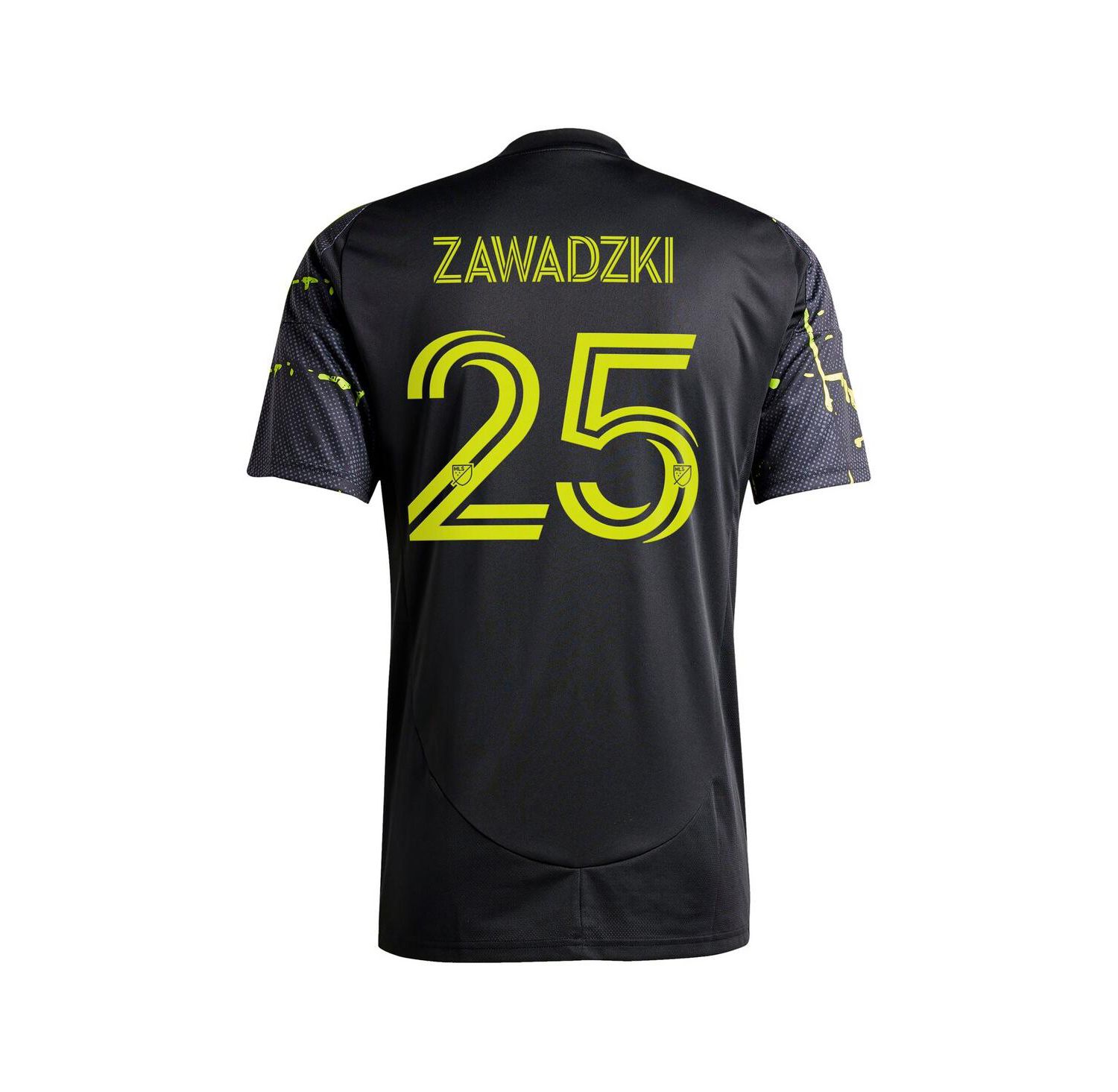 Men's Sean Zawadzki Black Columbus Crew 2025 The Goosebumps Kit Replica Player Jersey
