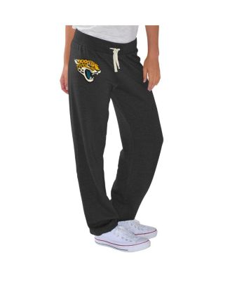 G-III 4Her by Carl Banks - Women's Black Jacksonville Jaguars Scrimmage Fleece Pants