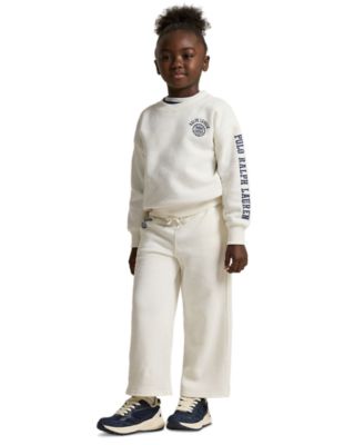 Girls' 2T-6X Logo Crest Crewneck Sweatshirt