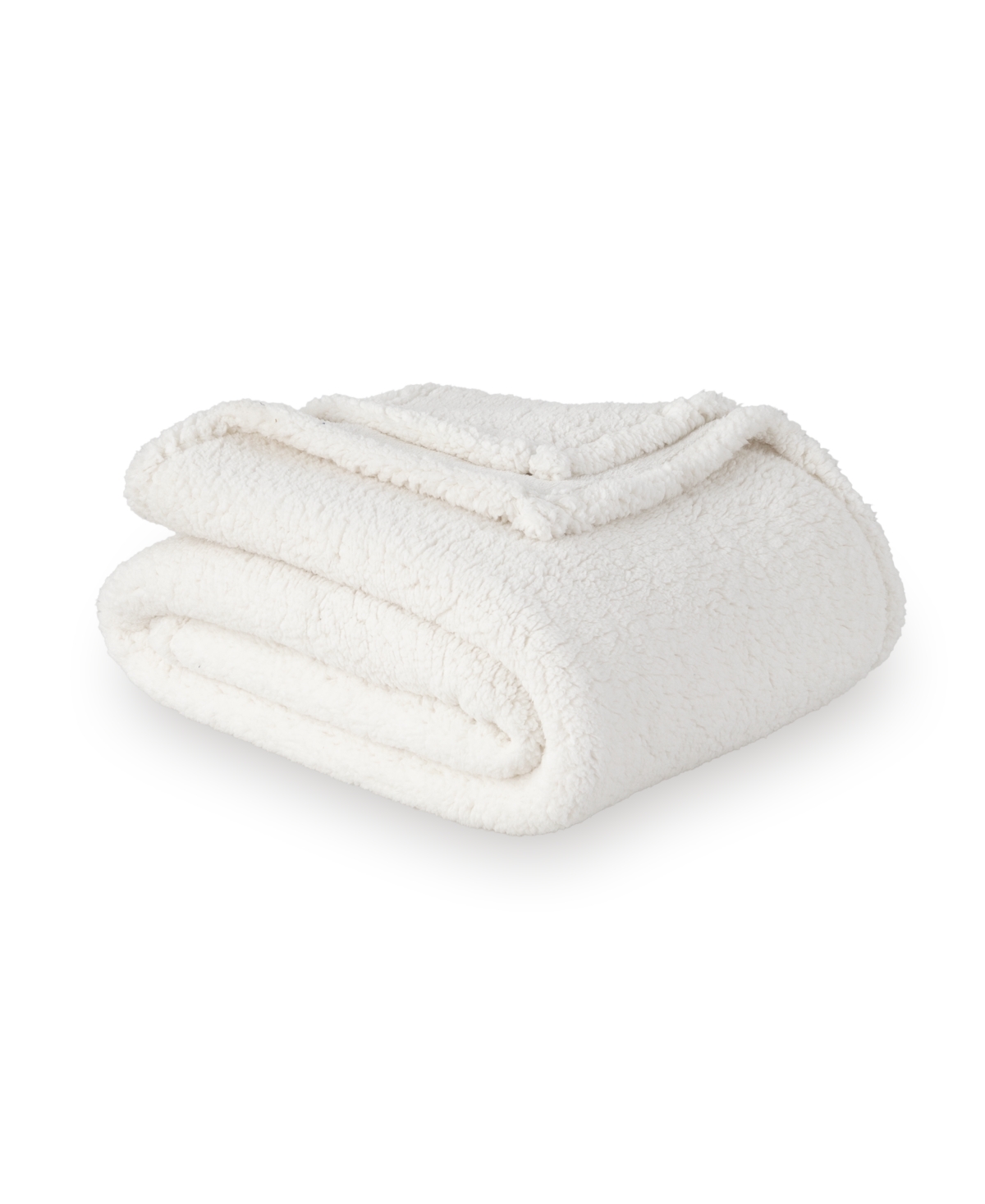 Berkshire Jill Martin Reversible Oversized Throw, 60" X 70" In White