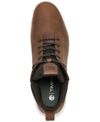 Men's Parker Street Leather Casual Sneakers from Finish Line