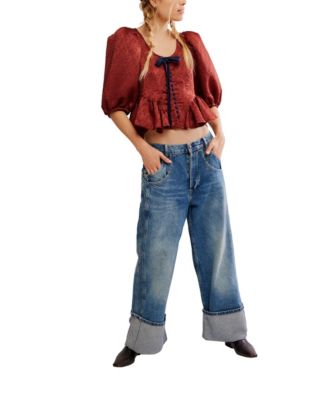 Women's Scoop Neck Pamela Bow Top