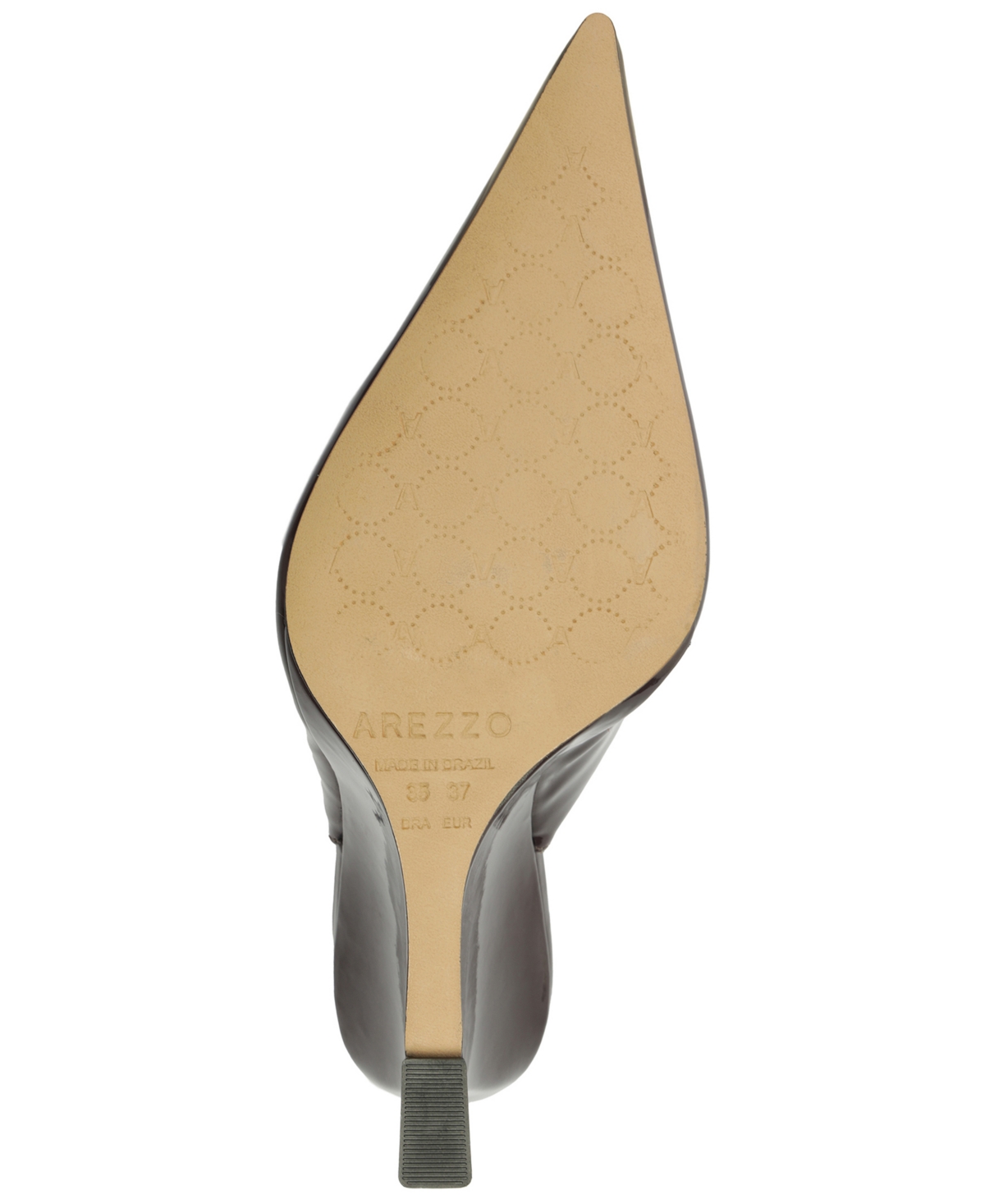 Arezzo Rowen Slingback Pointed Toe Wedge Pump In Black