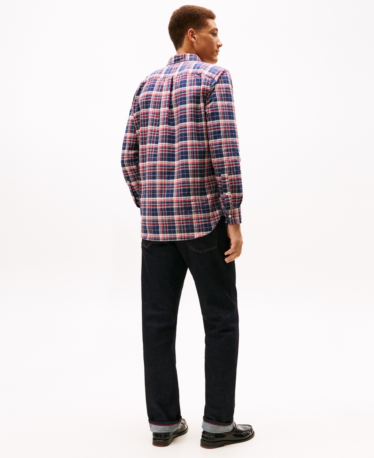 Tommy Hilfiger Men's Heritage Oxford Plaid Shirt In Multi