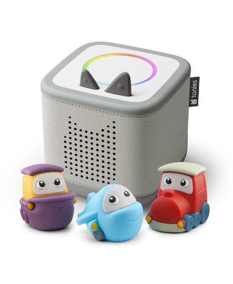 Детские фигурки Tonies TB2 My First Bundle Moon Box, Transportation Set Figurines - Gray