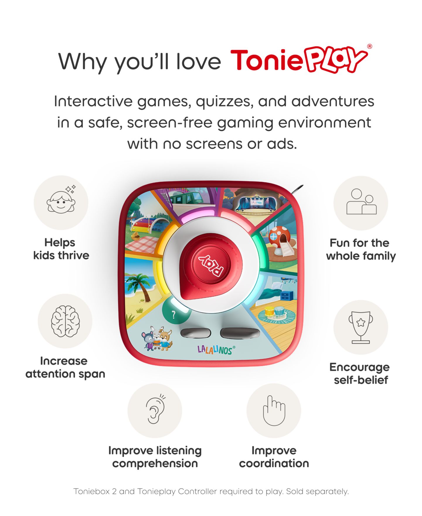 Детская игрушка Tonies Tonieplay Lalalinos Find the Photo Game — фото 7
