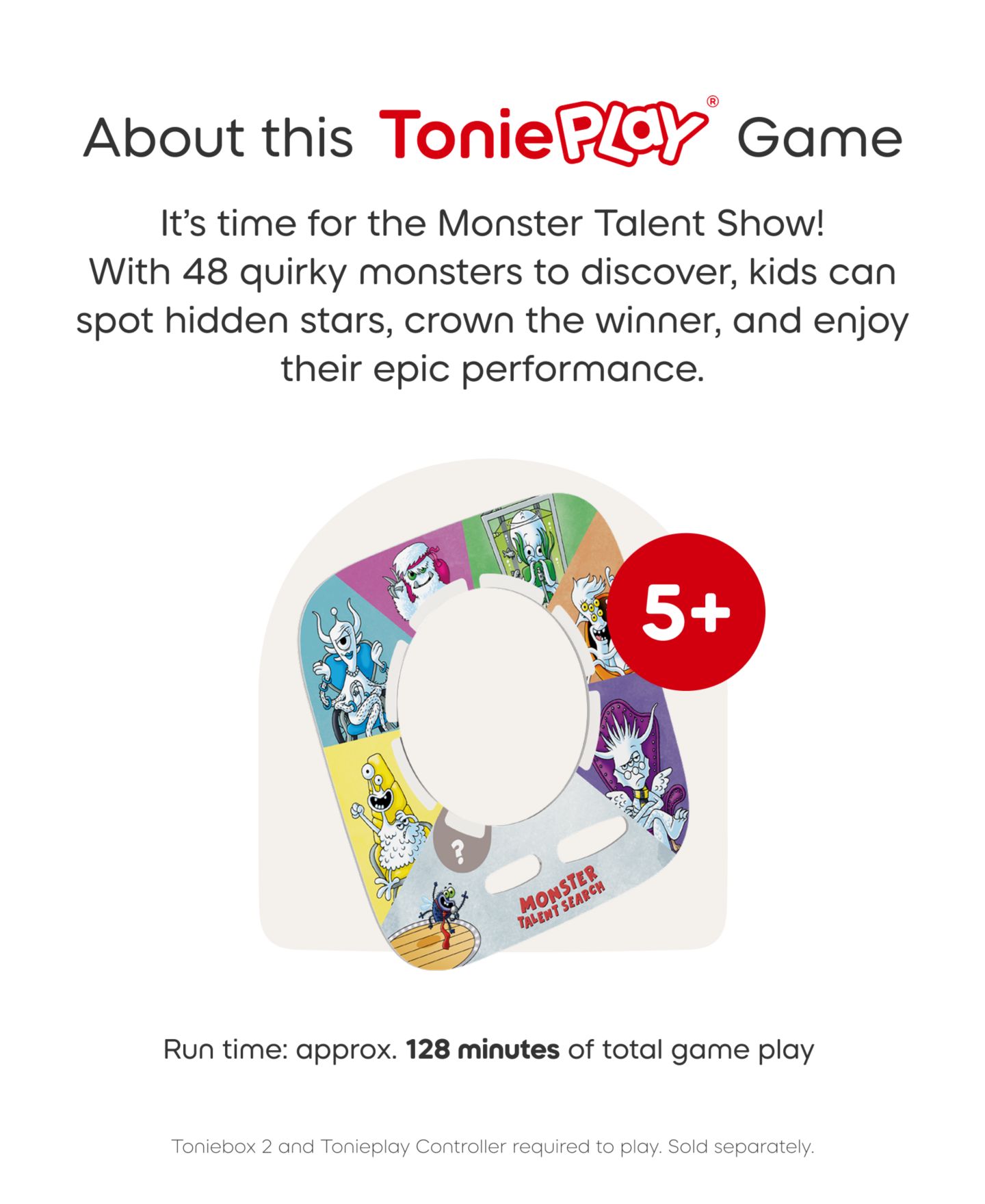 Детская игрушка Tonies Tonieplay Monster Talent Search Game — фото 8