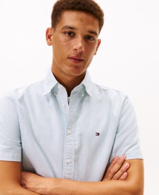 Men's Heritage Oxford Stripe Short Sleeve Shirt