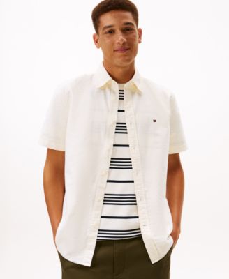 Men's Heritage Oxford Stripe Short Sleeve Shirt