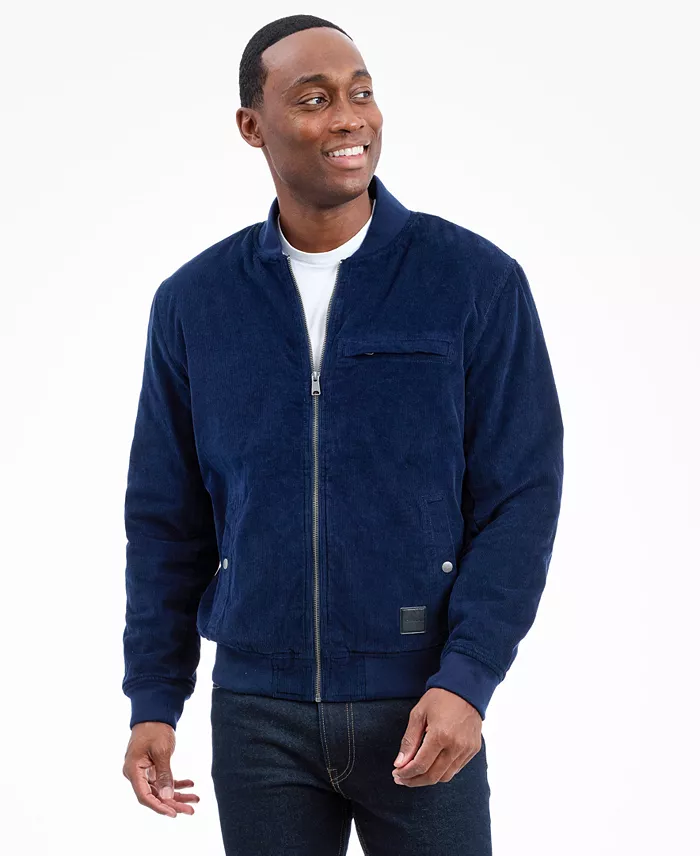 Men's Corduroy Bomber Jacket - thumbnail 2