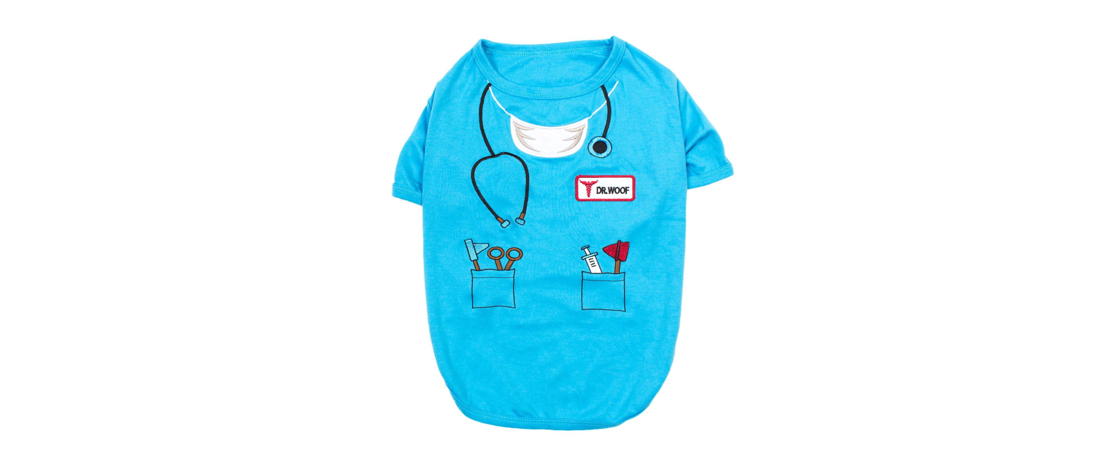 Parisian Pet Dr Woof Dog Costume T-Shirt