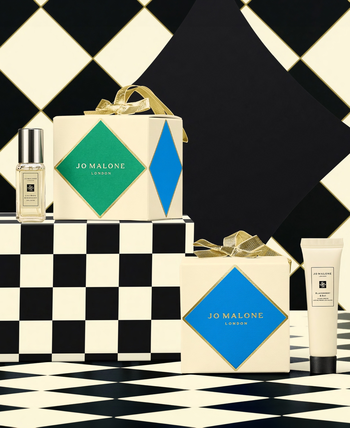 Jo Malone London 2-pc. Blue Ornament Hand Cream And Cologne Gift Set In Transparent