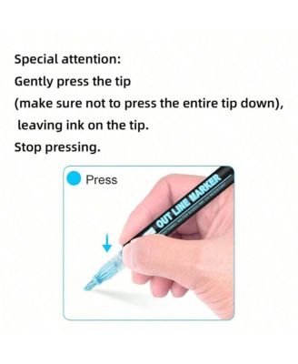 24 Colors Double Line Outline Pens, Shimmer Markers Set for Drawing, Greeting Card, DIY Art Crafts, Scrap Booking