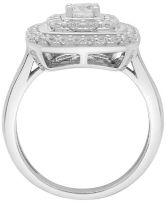 Diamond Ring (1 ct. t. w.) in 14k White Gold, Macy's Exclusive