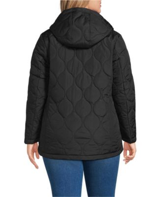 Plus Size FeatherFree Quilted Insulated Jacket