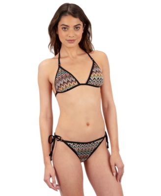 Women's Chevron Knit Moderate Tie Side Bottom