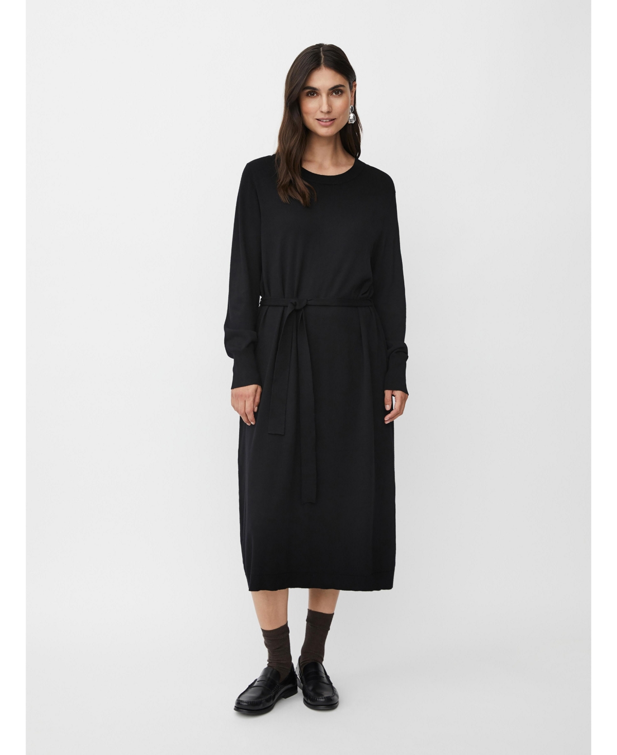 Masai Copenhagen Women's MaNisuta Long Sleeve Belted Waist Dress