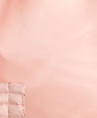 Girls' 2T-6X Metallic Full-Zip Hooded Long Jacket