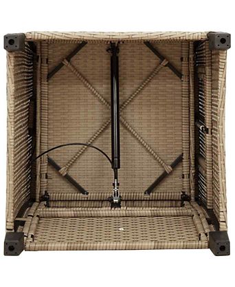 Reclining Patio Chair Foldable Reclining Garden Chair Rectangular