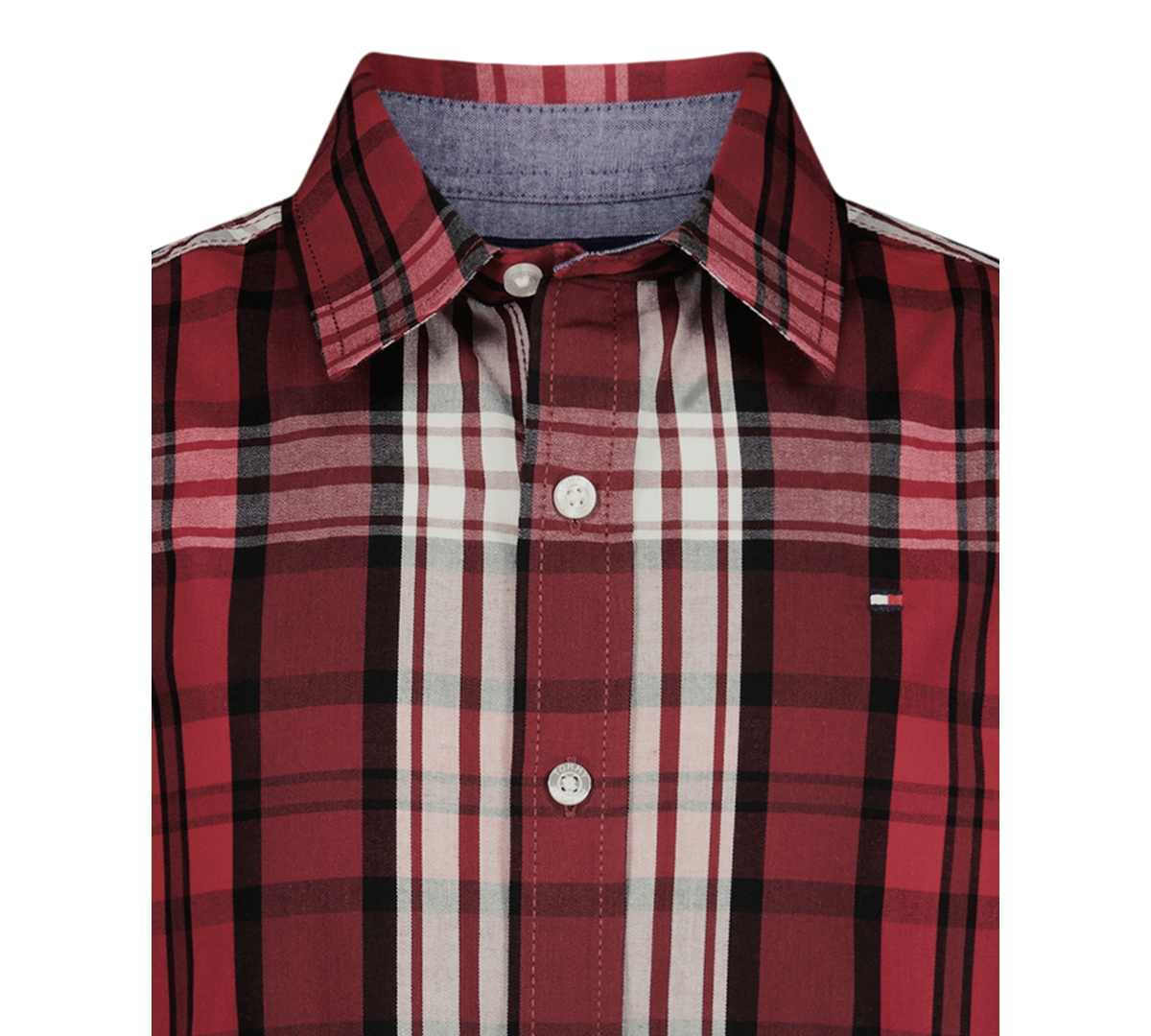 Tommy Hilfiger Boys 8-20 Holiday Long-Sleeve Plaid Shirt