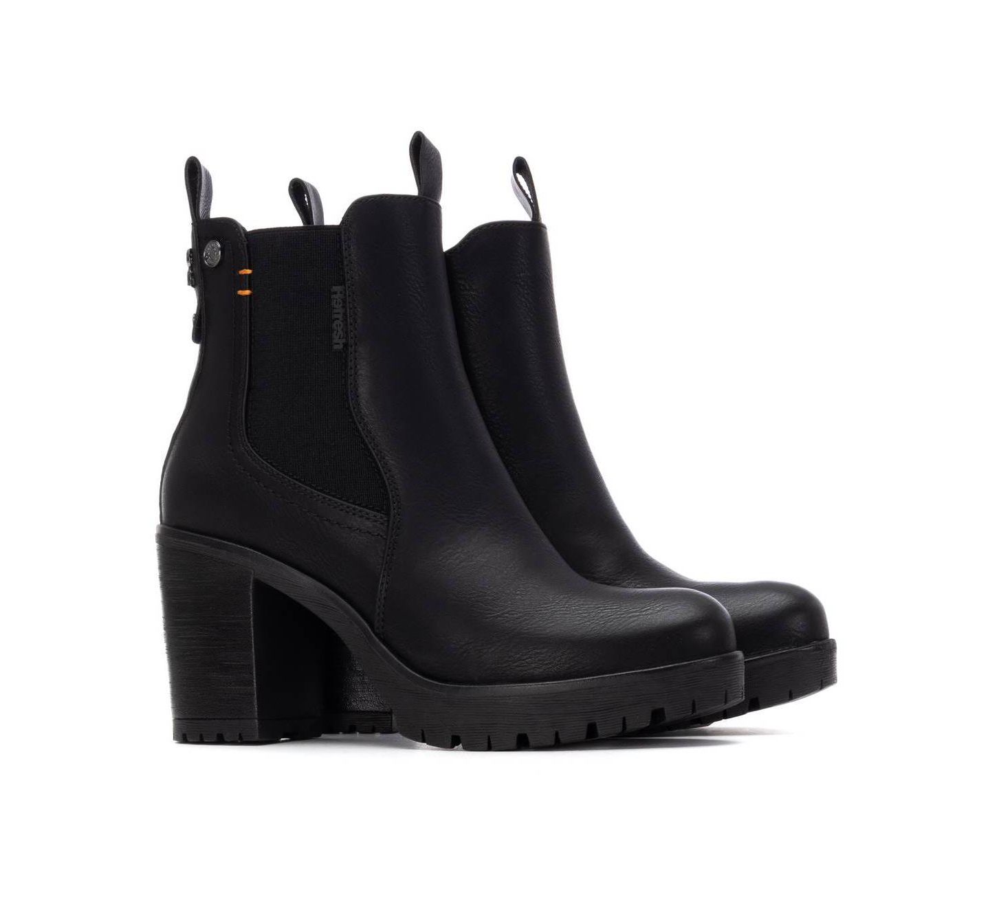 Женские ботинки XTI Heeled Chelsea Booties Refresh Collection, цвет: Чёрный — фото 4
