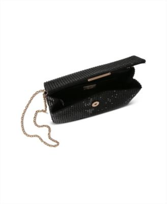 Woman's Jayden Fully Crystal Mini Envelope Clutch